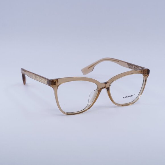 🕶️ New Burberry BE2364F 3779 Eyeglasses - Transparent Brown Frame - Picture 4 of 10